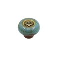 thumbnail image 1 of Vintage Cabinet Knobs Flower Carving Anti-rust Home Improvement Leopard Round Cabinet Handle for Wardrobe JIKAIX, 1 of 5