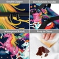 thumbnail image 4 of Unicorn Insulated Double Layered Lunch Bag with Two Compartments, Large Capacity, Hand Carry, 7.1x11.4x16.1 Inches, Refrigerated Lunch Bags, 4 of 6