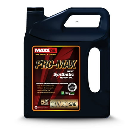 Maxx Oil 5W30 Pro Max Fully Synthetic Motor Oil - 5 quart ...