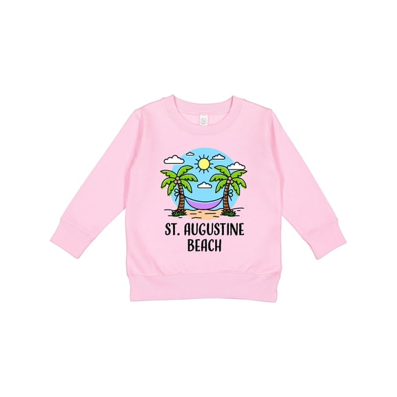 Inktastic Summer Vacation in St Augustine Beach Toddler Sweatshirt