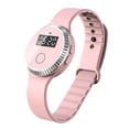 thumbnail image 1 of Reloj repelente ultrasónico para mosquitos - Pulsera antimosquitos con carga USB, diseño moderno en 3 colores (negro, rosa, blanco). Ideal para actividades al aire libre como camping, pesca o, 1 of 6