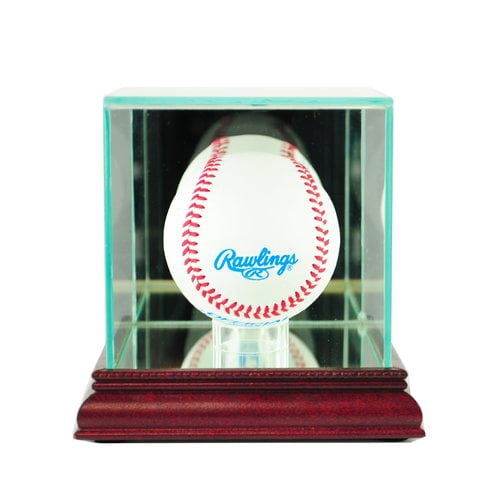 Perfect Cases - Single Baseball Display Case, Black Finish
