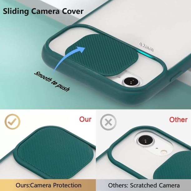 Bearachild Funda fácil de sostener 11 Pro Max para funda de pantalla 12, evita arañazos, caídas y golpes Teléfono y Comunicación verde oscuro