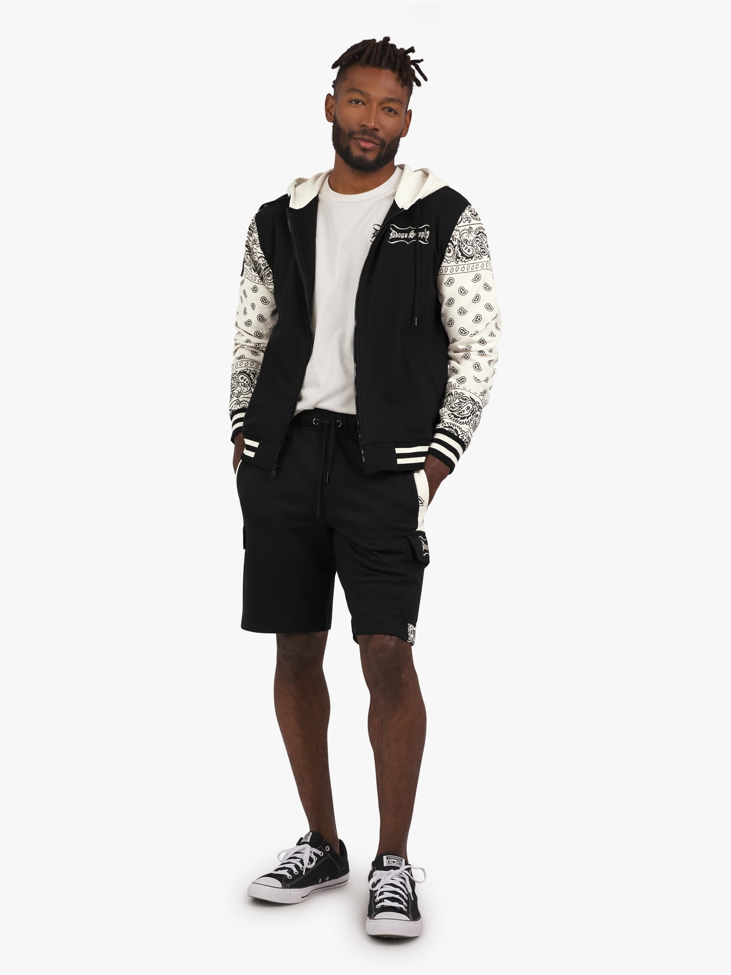 Dogg Supply by Snoop Dogg All Gender Varsity Print Full Zip