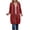 A01-Red, variant on Godom Zip Up Hoodies for Women Oversized Fleece Long Pullover Hooded Sweatshirts Casual Long Sleeve Fall Jackets Coat 2025