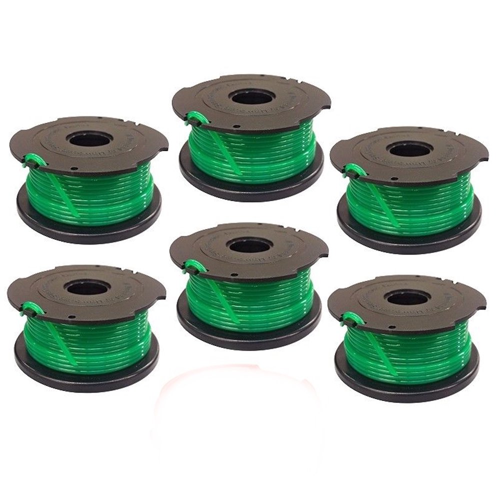6 Trimmer Spool for Black Decker SF080BKP