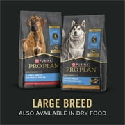 Purina Pro Plan Gravy Wet Large Breed Dog Food, Chicken and Rice Entrée, 13 oz Can