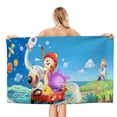 thumbnail image 1 of Aventuras de Dylan Toalla de playa de secado rápido con diseño temático, regalo para mujeres y niñas, ideal para cumpleaños, fans, amantes de la música, uso en la playa o al aire libre, 78 × 150 cm, 1 of 6