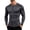 Dark Gray, variant on Mens Shirts Solid Color Half Zip Stand Collar Tight Long Sleeve Shirts Slim Tailored Fast Dry Sweat Wicking Sports Base Layer For Running Cycling Gym Workout Layering Attire