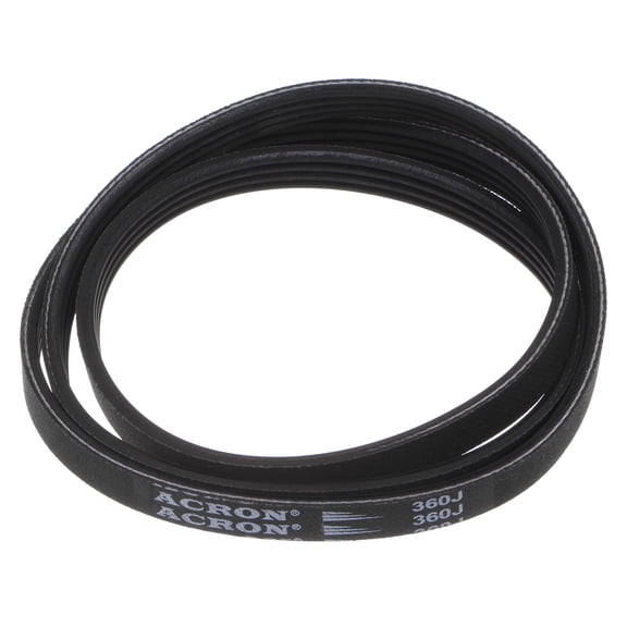 360J4 PJ V-Ribbed Belt 4 Ribs 36" Length x 0.37" Width x 0.14" Height, EPDM Micro V Serpentine Belt