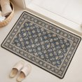 thumbnail image 5 of Washable Vintage Kitchen Mat 31"x20" Non Slip Soft Plush Low Profile Kitchen Rug, Distressed Medallion Oriental Style Sink Mat for Laundry Room Bedroom Office, 5 of 6