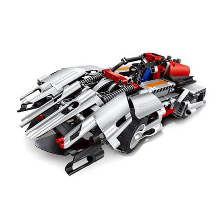 AZ Trading & Import Educational Construction Robot Remote Control Racer Building Set, 326 Piece