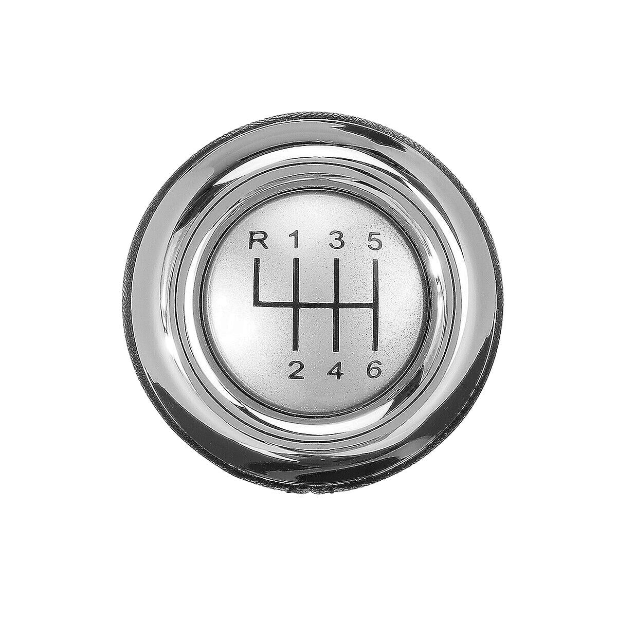 Pomo Coche Pomo Palanca Cambios Mini Cooper R50 R52 R53 | Piel Sintética, Negro | Para Caja 5/6 Velocidades Pomo Cambios Mini Cooper