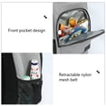 thumbnail image 5 of 28L Portable Refrigerator Box Keeping Fresh Drink Storage Insulation Backpack Cooler Bag Shoulder Bag Thermal Food Bag BLACK 28L, 5 of 8