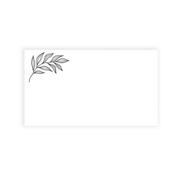 Koyal Wholesale Minimal Line Place Cards for Wedding Party Tables, Seating Name Place Cards for Holders, 60 Pack