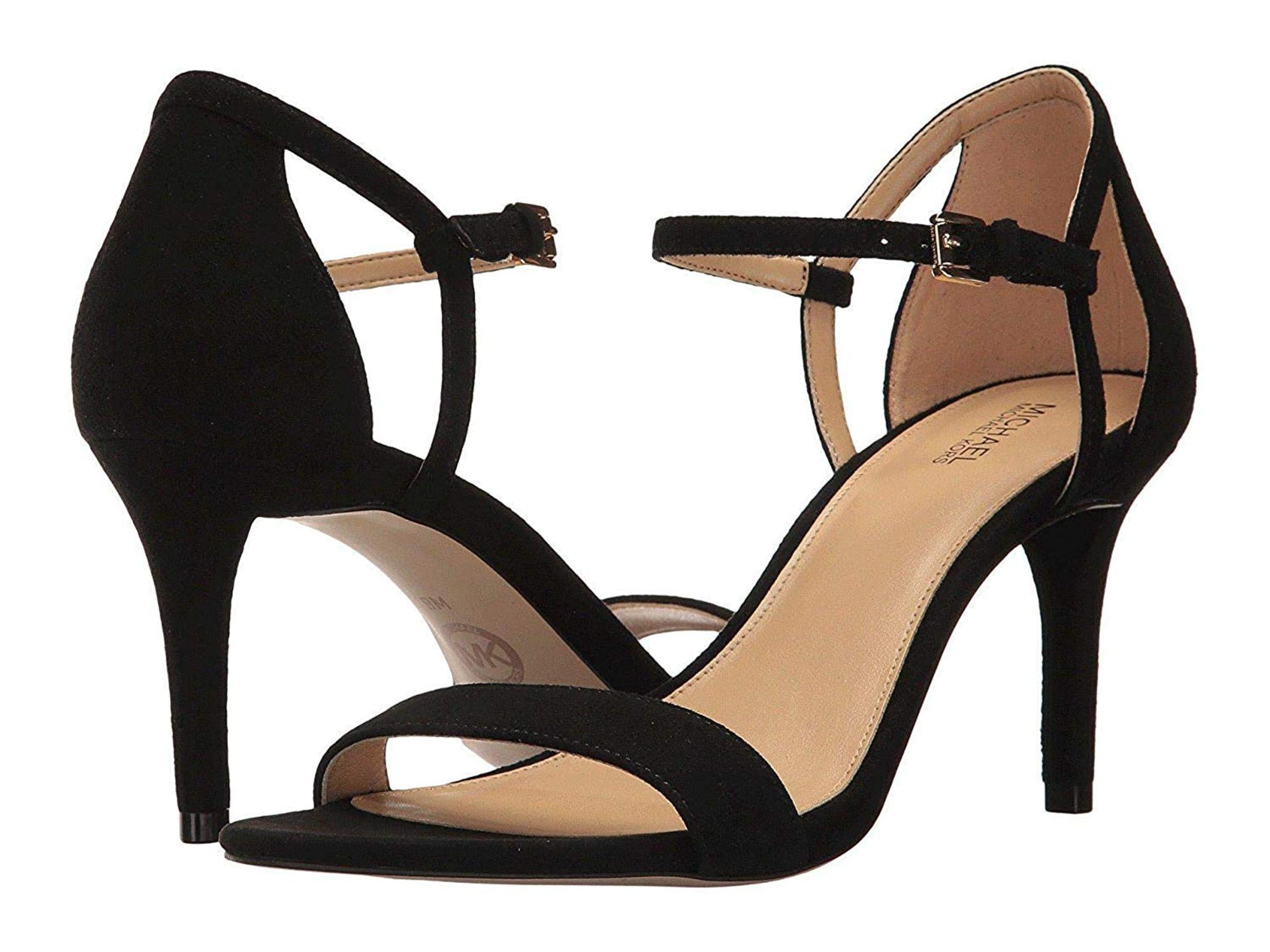 Heeled Michael Kors Simone Black Michael Michael Kors Womens