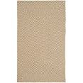 thumbnail image 2 of SAFAVIEH Braided Coleman Solid Cotton Reversible Area Rug, Beige/Brown, 3' x 5', 2 of 10