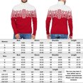 thumbnail image 2 of Suéter Suéter de punto navideño con copos de nieve para padres e hijos (hombre rojo-L) Kuymtek Rojo T L para Unisex, 2 of 9