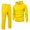 Yellow, variant on Stamzod 2 Piece Jogging Suits for Men Fall Fashion Athletic Track Suits Mens Casual Hoodie and Sweatpants Clothing Sets S
