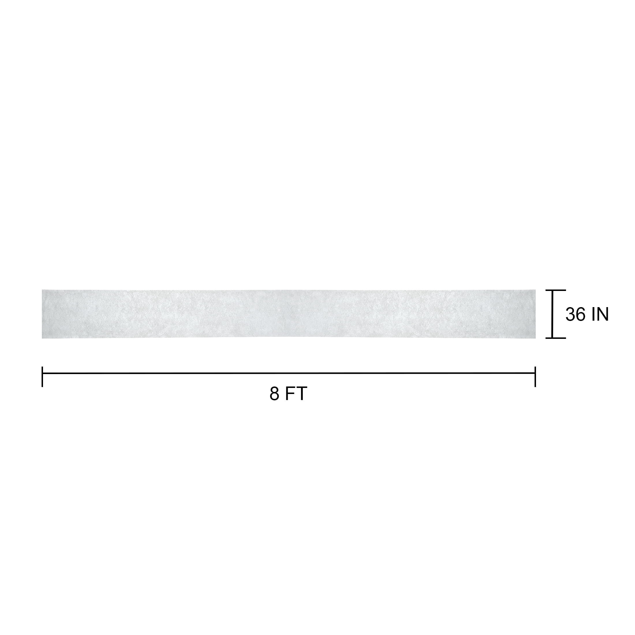 Snow Roll Christmas Village Decoration, White, 36" x 8', by Holiday Time
