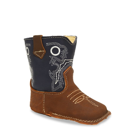 RedHawk Boot Co. Little Cowpokes Wide Square Toe Booties