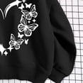 thumbnail image 5 of Yutgune Girls' Heart Graphic Hoodie, Long Sleeve Casual Pullover Sweatshirt, 5 of 5