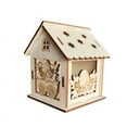 thumbnail image 5 of ABPWLY Toys Easter DIY Wooden House Craft Kit Customizable Cottage for Holiday Decorating Outdoor Games, 5 of 7