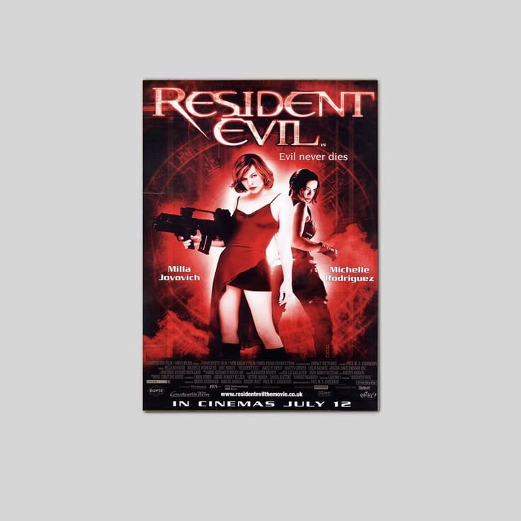 Resident evil Poster Size 24x36 GoldenGate JSC