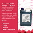 thumbnail image 3 of De La Rosa 613 Organic Raspberry Vinegar, Kosher for Passover, 5 Liters, 3 of 5