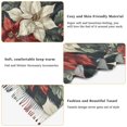 thumbnail image 5 of FORMRS Womens Scarf Winter Soft Long Big Warm Shawls Wrap Tassel Scarves, White Christmas Leaves, 5 of 9