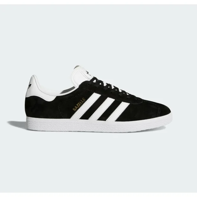 Adi-das Gazelle Shoes Originals Sneakers Core Black/White/Gold BB5476 US 10