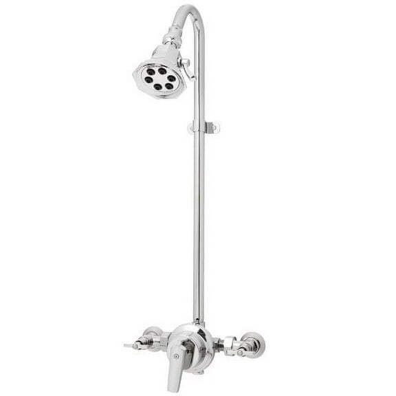Speakman S-1495-2255 Sentinel Mark II Exposed Shower System for Stylish Bathroom DÃ©cor, 2.5 GPM, Polished Chrome