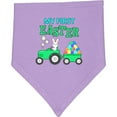 thumbnail image 2 of Inktastic My First Easter Bunny and Tractor Baby Bandana Bib, 2 of 4
