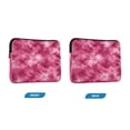 thumbnail image 2 of RMDQTR 16in Laptop Bag Briefcases Computer Inner Bags Computer Bags Laptop Sleeves Work Travel School Bag Rose Red Tie-dye Pattern, 2 of 8