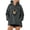 Dark Gray, variant on Pet Carrier Hoodie, Cat & Dog Hoodie with Front Pouch Pocket, Cozy Wearable Pet Carrying Sweatshirt for Small Pets