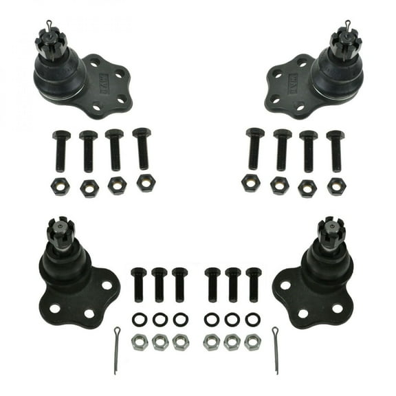 TRQ Front Upper & Lower Ball Joints Kit Set of 4 for Dodge Dakota Durango 2WD PSA63197