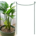 thumbnail image 2 of LEEYNEER 24 Inch Metal Half Round Plant Support Stakes Peony Cage For Tomato Hydrangea, 2 of 9