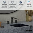 thumbnail image 6 of Karran Usa Kbf514 Venda 1.2 GPM Widespread Bathroom Faucet - Black, 6 of 7