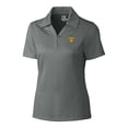 thumbnail image 2 of Women's Cutter & Buck Steel Missouri Tigers CB DryTec Genre Textured Solid Polo, 2 of 3
