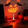 thumbnail image 6 of FEOLGEHLY Halloween Lights, Pumpkin Projector Lamp, Halloween Decorations for Home, Halloween Party Decorations, LED Ghost Silhouette Light, USB Powered for Bedrooms, Living Areas (Yellow), 6 of 7