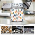 thumbnail image 6 of Yayeee Ashtray with Lid for Cigarette Smokeless Stainless Steel Home Ash Holder, Colorful Flowers, 6 of 7