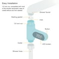 thumbnail image 4 of MABOTO Digital Shower Thermometer ℃/℉ Bath Temperature Monitor Water Thermometer 5~85℃ Measuring 360° Rotatable Led Display For Baby Elderly, 4 of 7