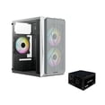 thumbnail image 1 of Gabinete ACTECK DOOM GI630 Micro ATX Mini Torre Fuente 500W 3 Fan Acrilico Blanco AC-935746 blanco, 1 of 6