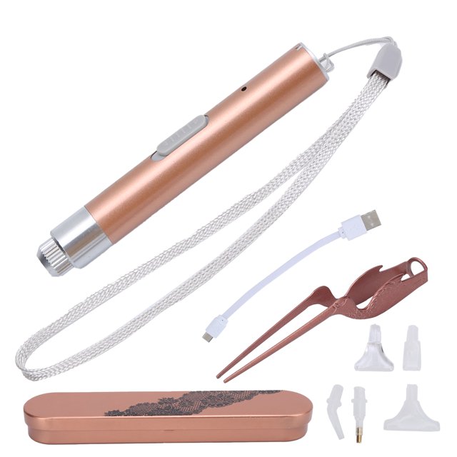 Stylos de Perceuse, Stylo de Peinture en Strass Stylos de Perceuse Ergonomiques Point de Perceuse en Strass Design de Classe Mondiale