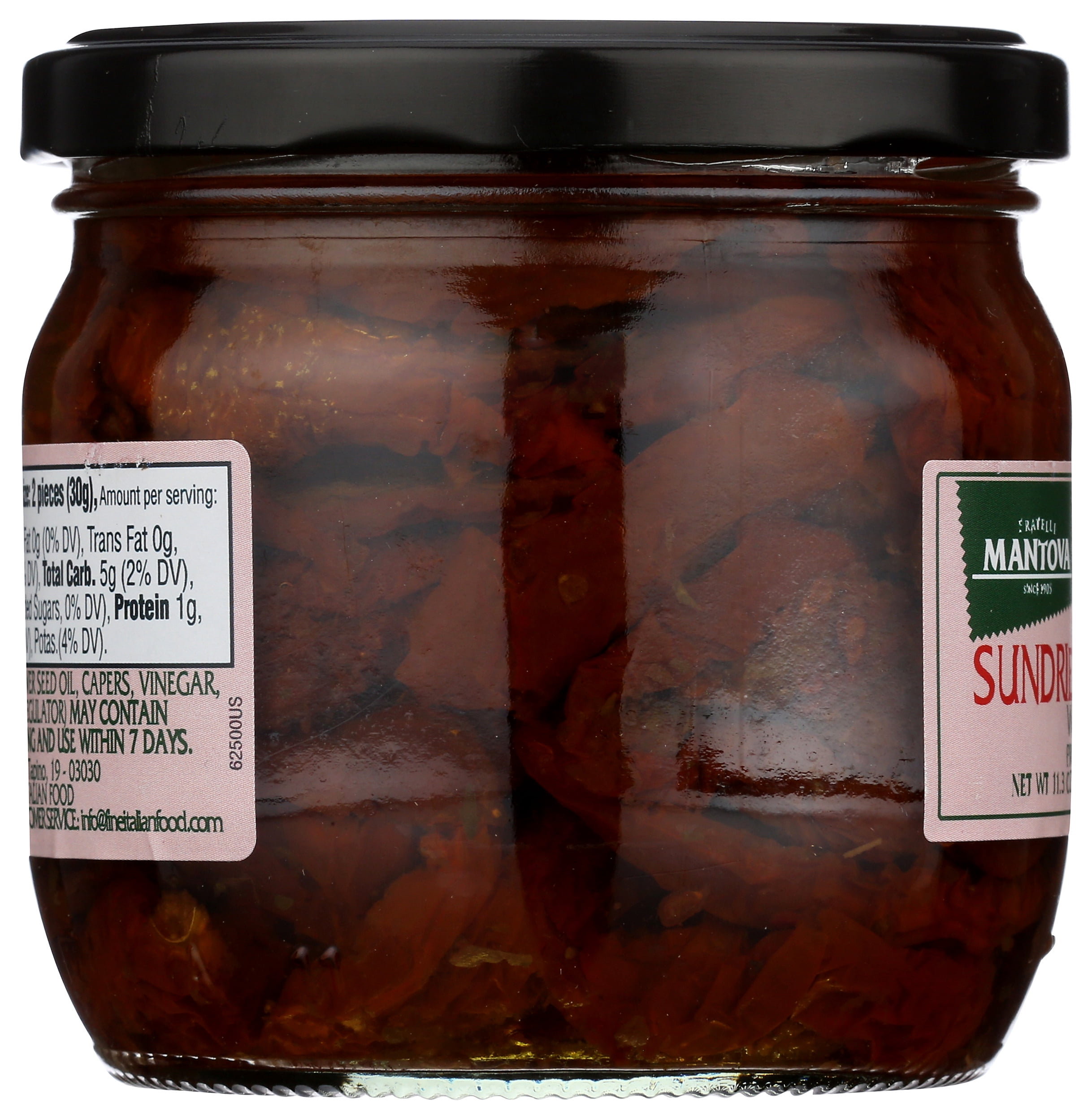 (Pack of 6), Mantova Sundried Tomatoes with Herbs, 11.3 oz