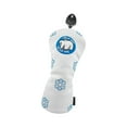 thumbnail image 2 of Protector de techo de la cabeza de madera de golf para adultos creativos portátiles de cuello largo y lindo oso bordado PU cuero impermeable PU cuero Utah, 2 of 8