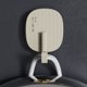 thumbnail image 4 of Ganchos de pared adhesivos resistentes (paquete de 4) | Ganchos de plástico para puerta, estilo crema | Sin costuras, soportan hasta 15 kg | Perchas para toallas de cocina y baño | Ganchos adhesivos, 4 of 5