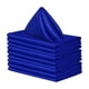 thumbnail image 2 of 10 servilletas de satén para bodas y fiestas, cuadradas, de 48 x 48 cm. Azul, 2 of 9