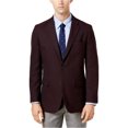 thumbnail image 1 of Tommy Hilfiger Mens Slim-Fit Sport Coat, Purple, 44 Long, 1 of 1