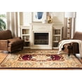 thumbnail image 3 of Safavieh Empire Anastasia Floral Wool Area Rug, Burgundy/Gold, 7'6" x 9'6", 3 of 12